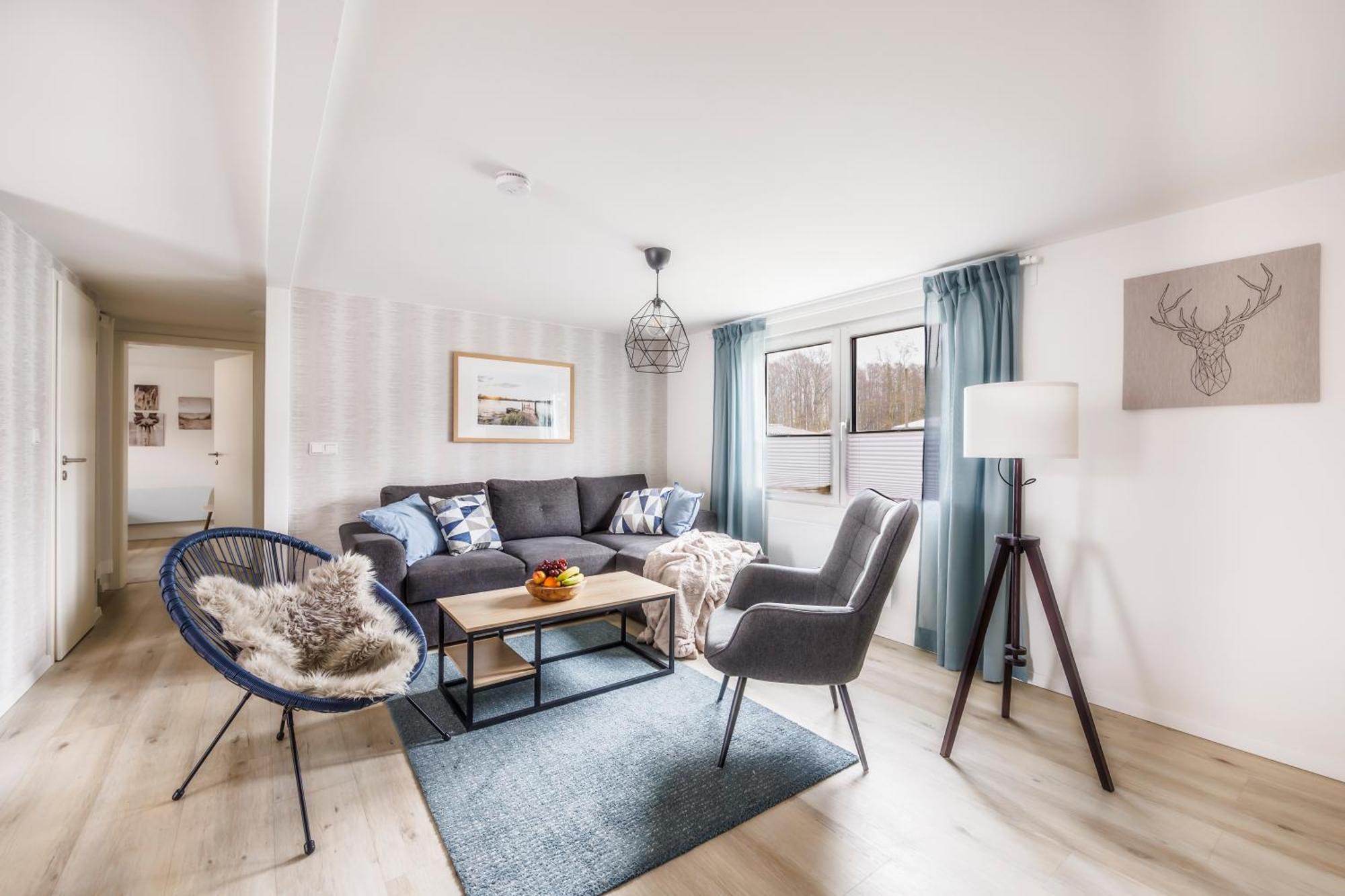 Ferienhaus Waldgefluester 70 Qm I Ueberdachte Terrasse I 2 Schlafzimmer I Strandnah Joachimsthal Esterno foto
