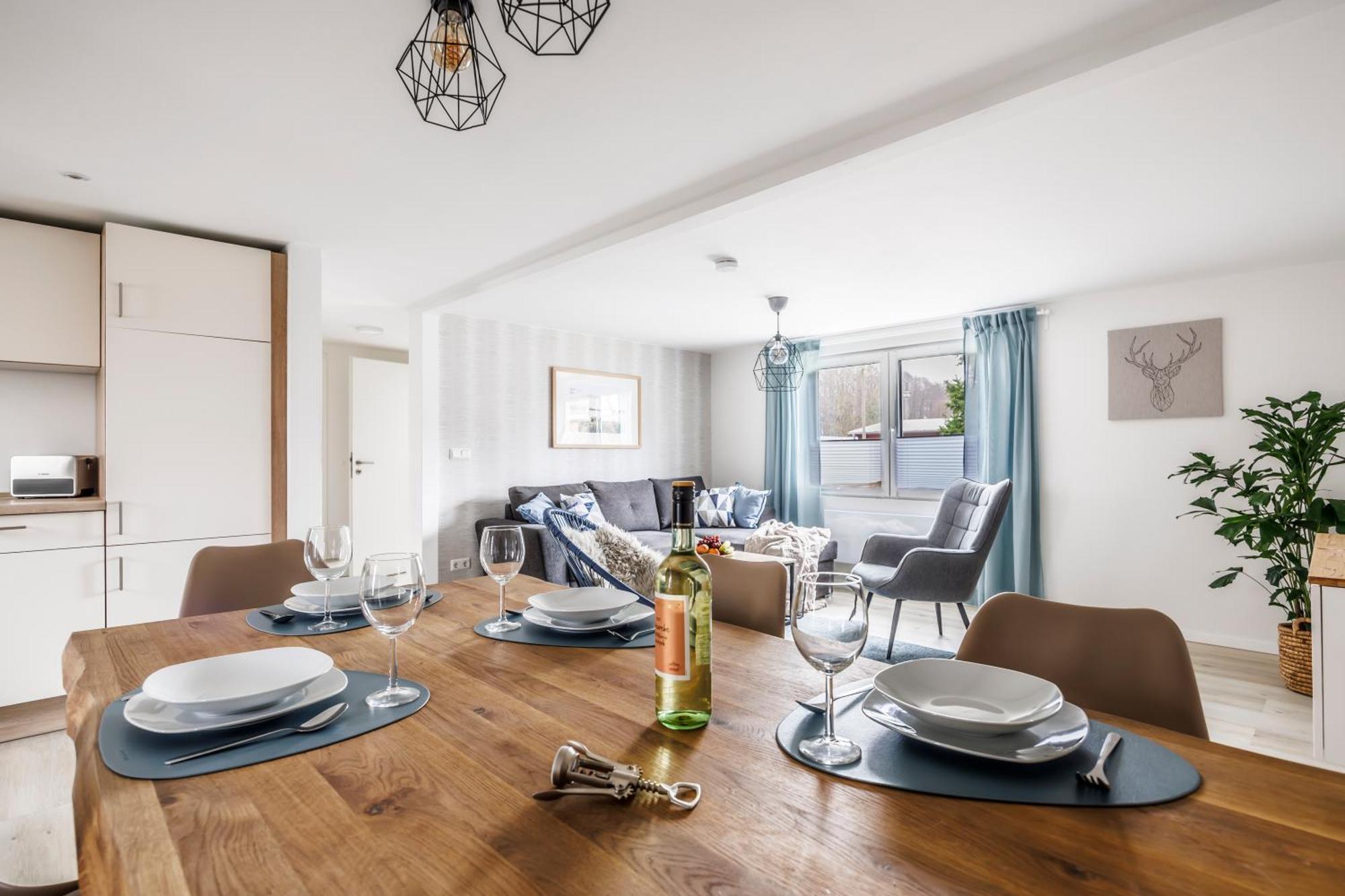 Ferienhaus Waldgefluester 70 Qm I Ueberdachte Terrasse I 2 Schlafzimmer I Strandnah Joachimsthal Esterno foto